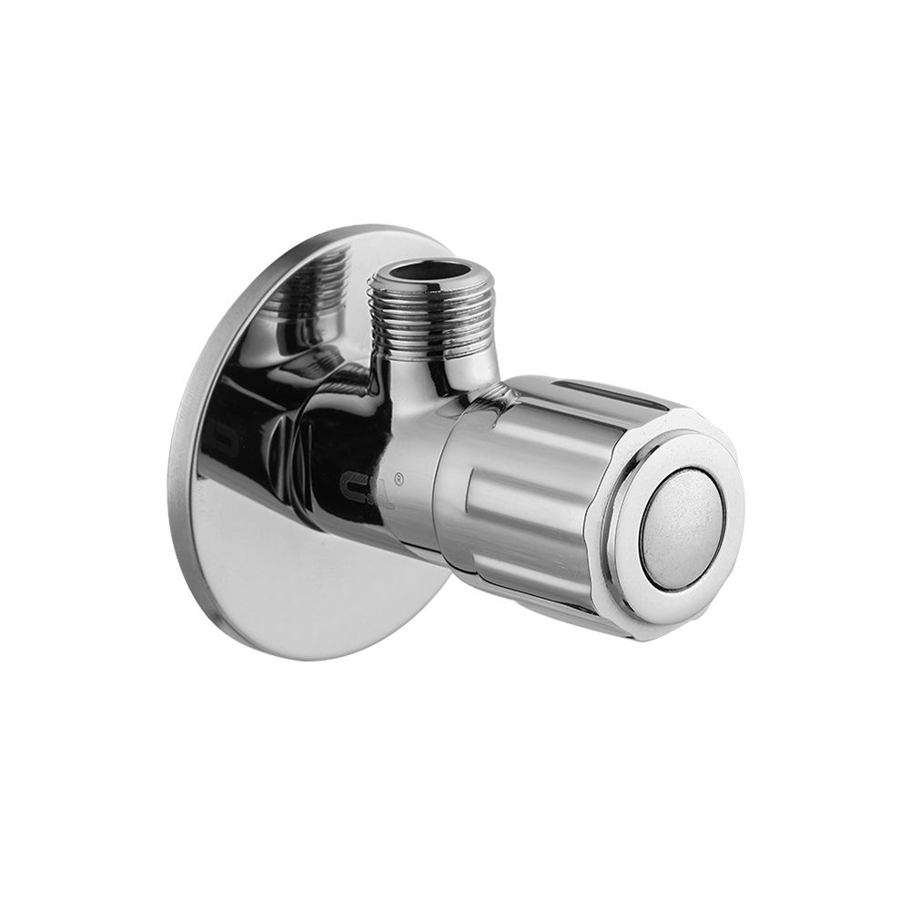 CML2019 Leak-proof chromed brass angle valve G1/2"Shut Valve for Basin Water